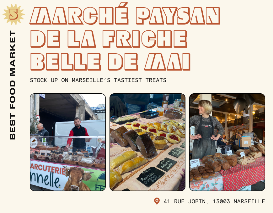 Farmers market in Marseille