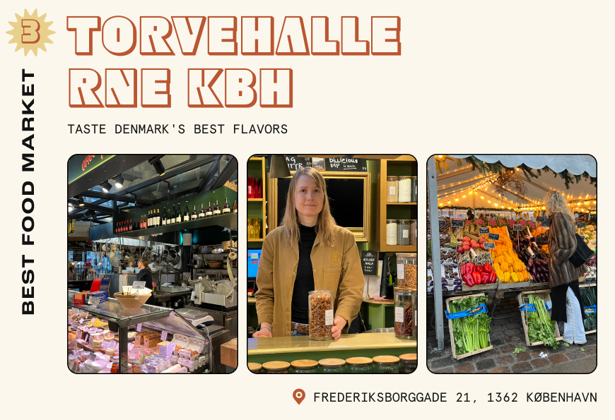 Copenhagen indoor food market