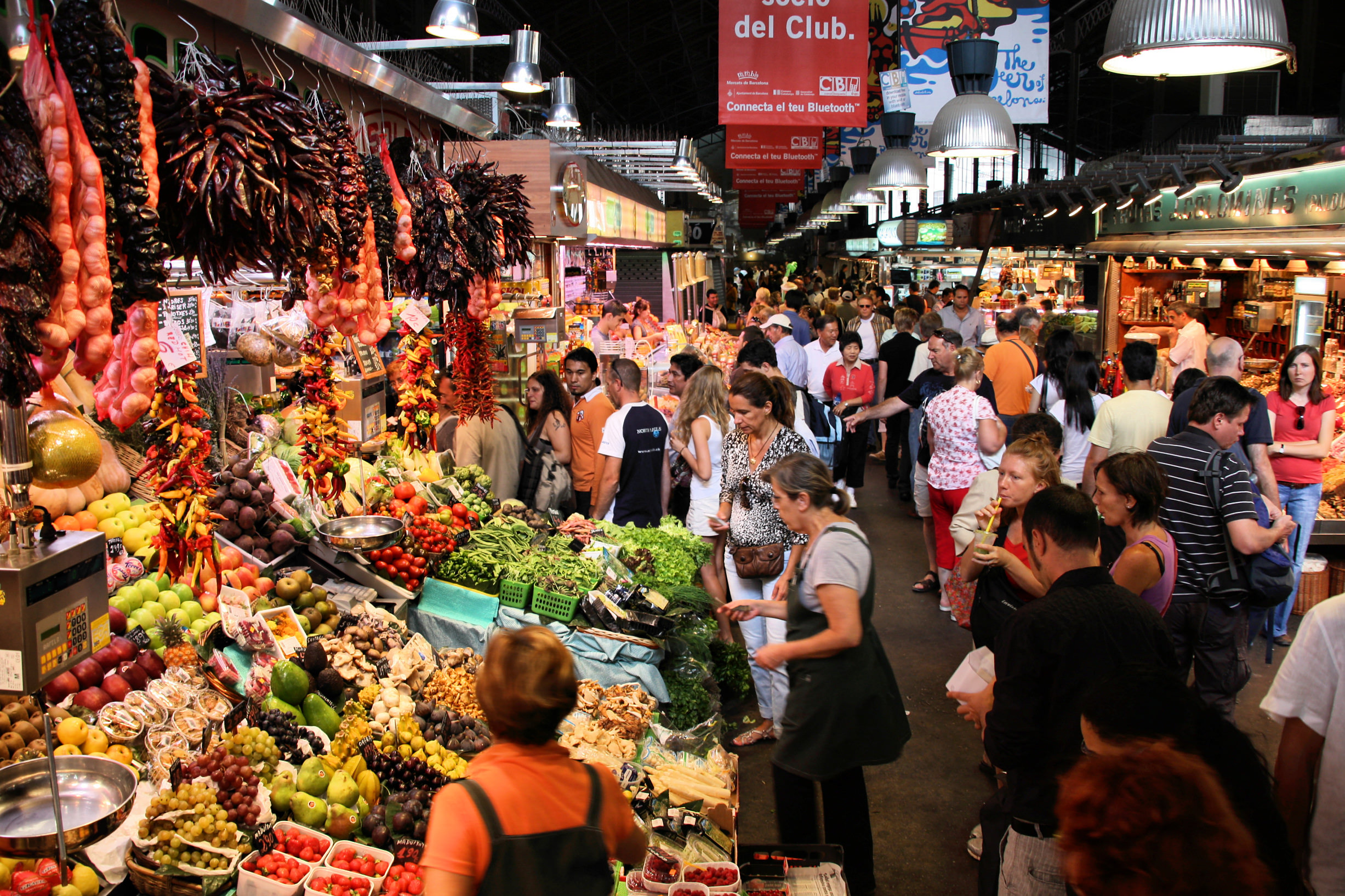 Mercat De La Boqueria La Rambla Barri G tic Barcelona Mercat De La Boqueria La Rambla Barri G tic Barcelona