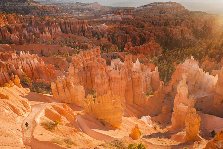 The Navajo Loop and Queen’s Garden trails pass by the rock formation known as Thor’s Hammer. Image by Philip Lee Harvey / Lonely Planet Traveller.