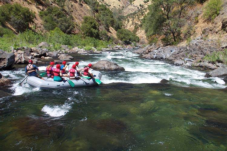 Rafting the Tuolumne River. Image by Zachary Collier / CC BY 2.0